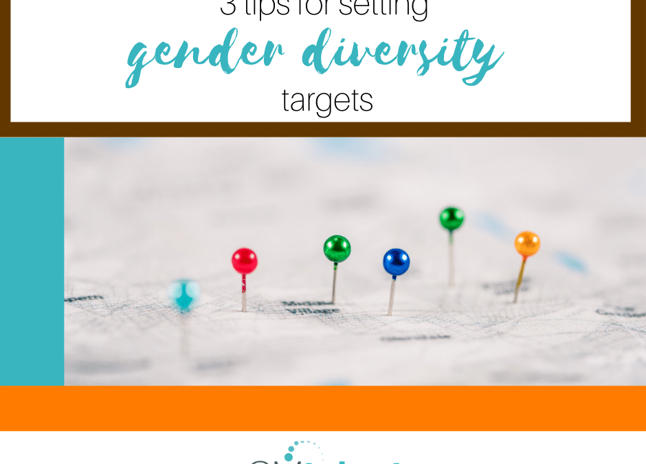 3 tips for setting gender diversity targets